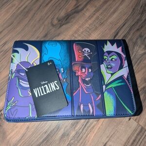 NWT. LoungeFly Villain Theme Purple And Black Crossbody Bag.